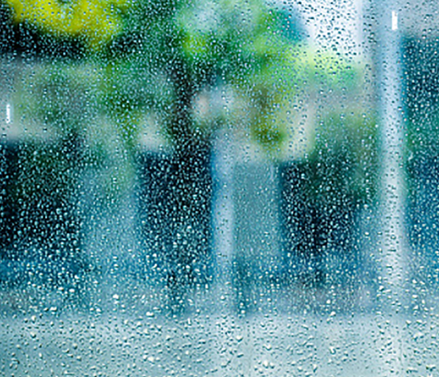 雨の日の風景